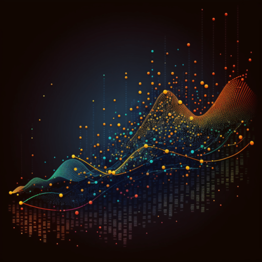 Stockmarket forecasting with a neural network is about identifying meaningful patterns, but there is no guarantee that these patterns are present. Image created with Midjourney.
